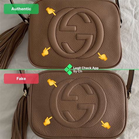 gucci soho replica vs authentic|Gucci soho counterfeit.